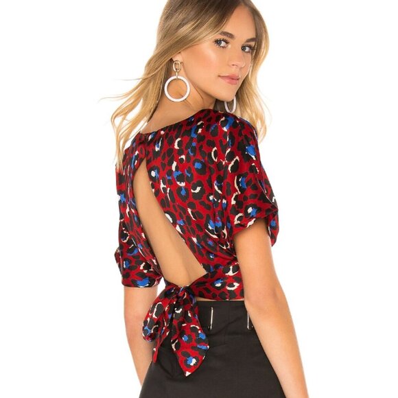 superdown camila tie back top size small - Picture 1 of 8